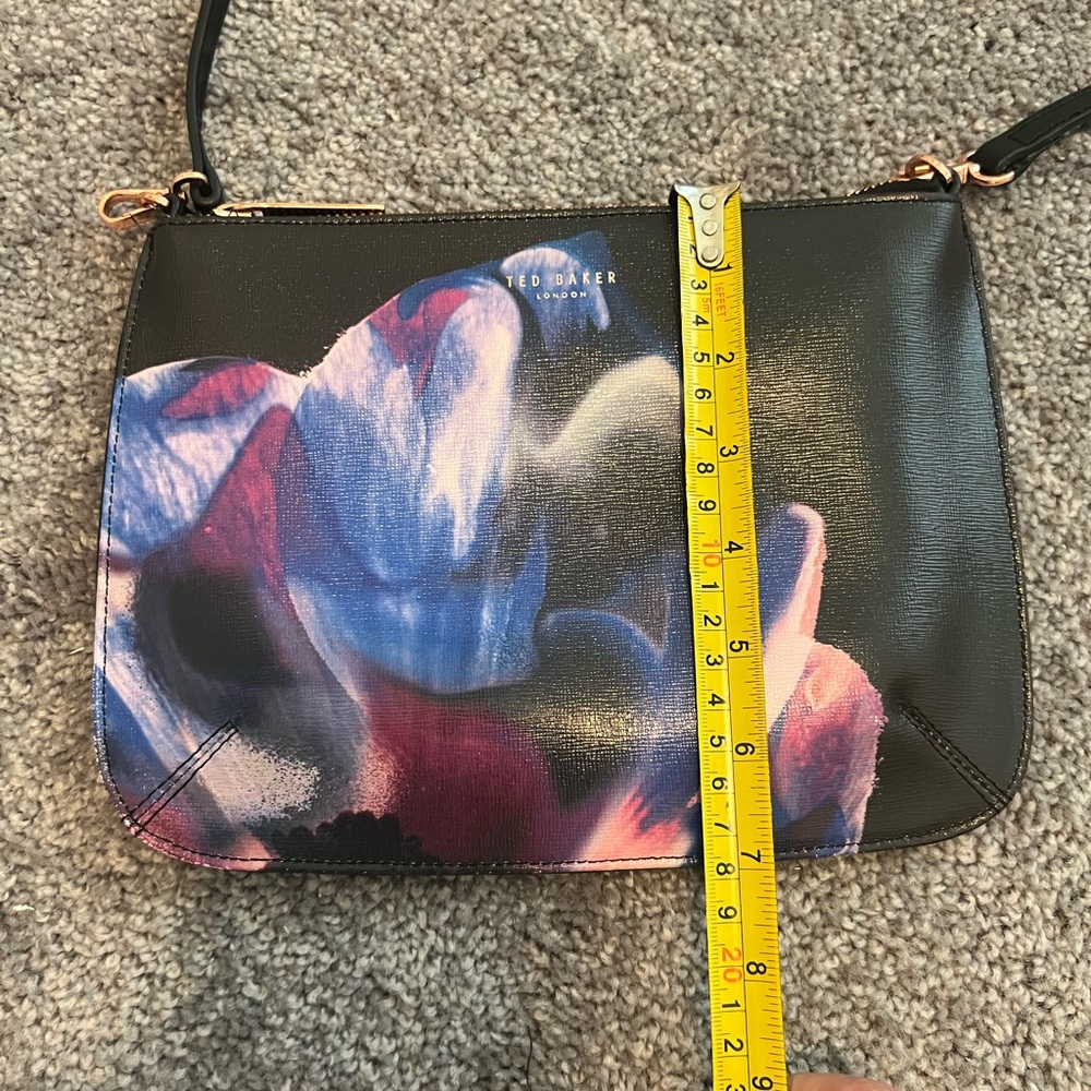 Ted Baker Leather Crossbody  “Cosmic Bloom” - Picture 10 of 13